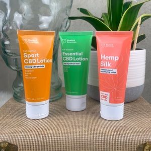 Bundle of 3 Natural Lotions 3.4 oz NEW